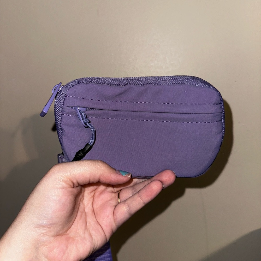 Purple Mini Pouch wristlet